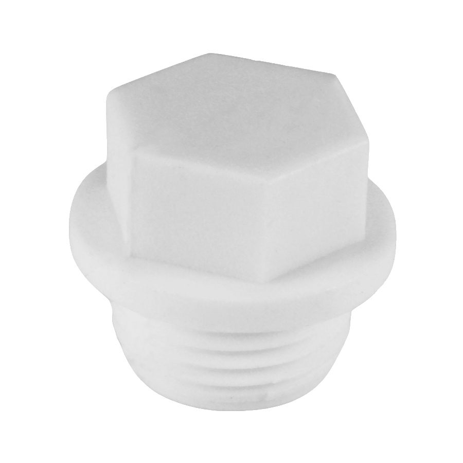 Заглушка (пробка) PP-R белая НР Дн 25х3/4" VALFEX 10163025 арт.1217326