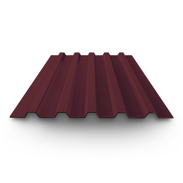 Профнастил окрашенный с 2-х сторон 0.5x1100 RAL 6005/6005 Россия RAL 6005 Зелёный мох арт.1084962, марка С20